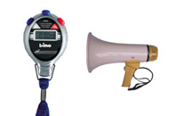 Measures Tapes / Stopwatch / Megaphones